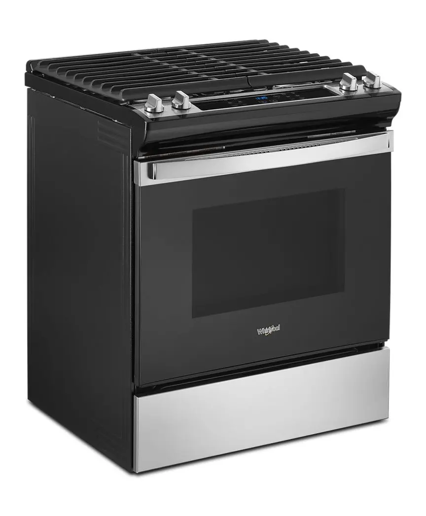 WEG515S0LS Whirlpool 5 cu ft Gas Range - Stainless Steel-6