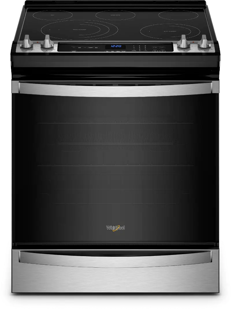 Whirlpool 6.4 cu ft Electric Range - Stainless Steel.