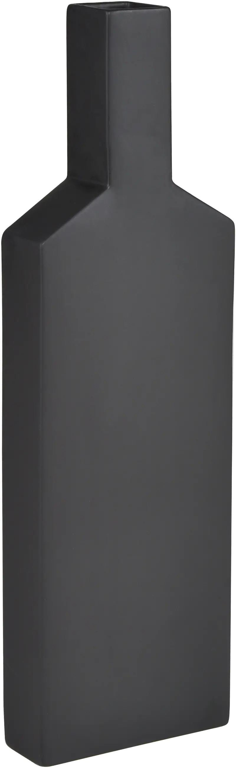 Drue Tall Black Vase