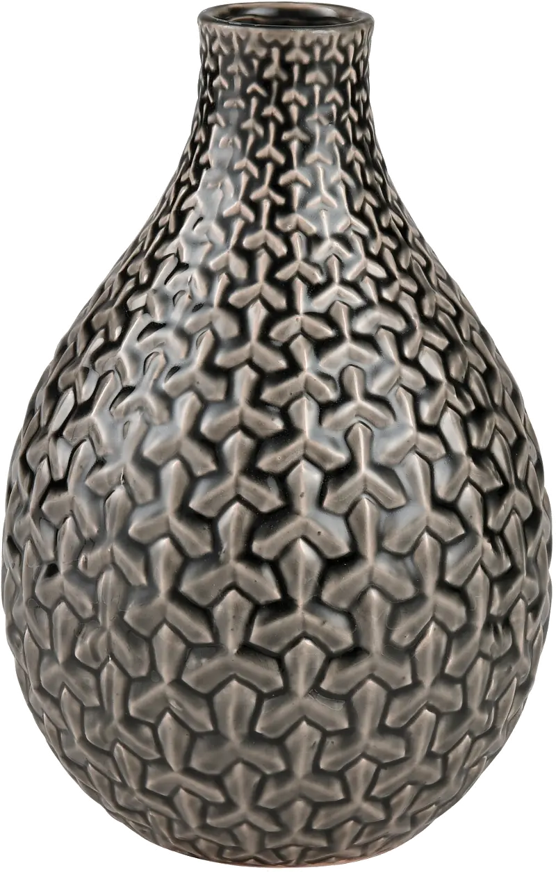 Gibbs Small Charcoal Vase