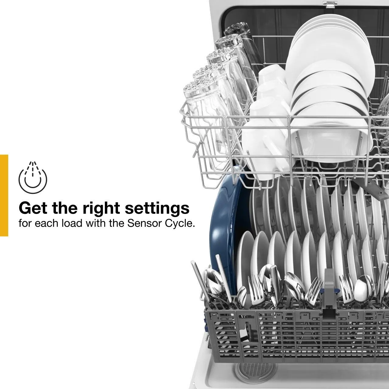 WDF540PADM Whirlpool Front Control Dishwasher - Stainless Steel-6