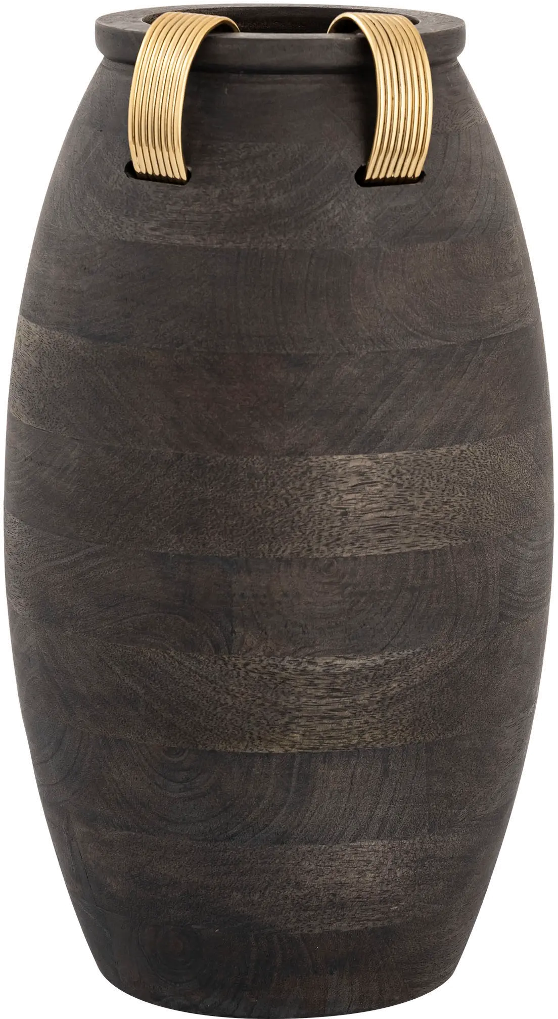 Barone Large Vase Ebony & Mango-1