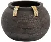 Barone Small Vase Ebony & Mango
