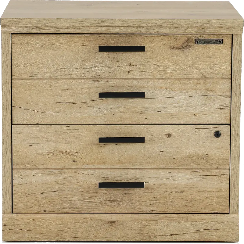 Aspen Post Prime Oak Lateral File Cabinet