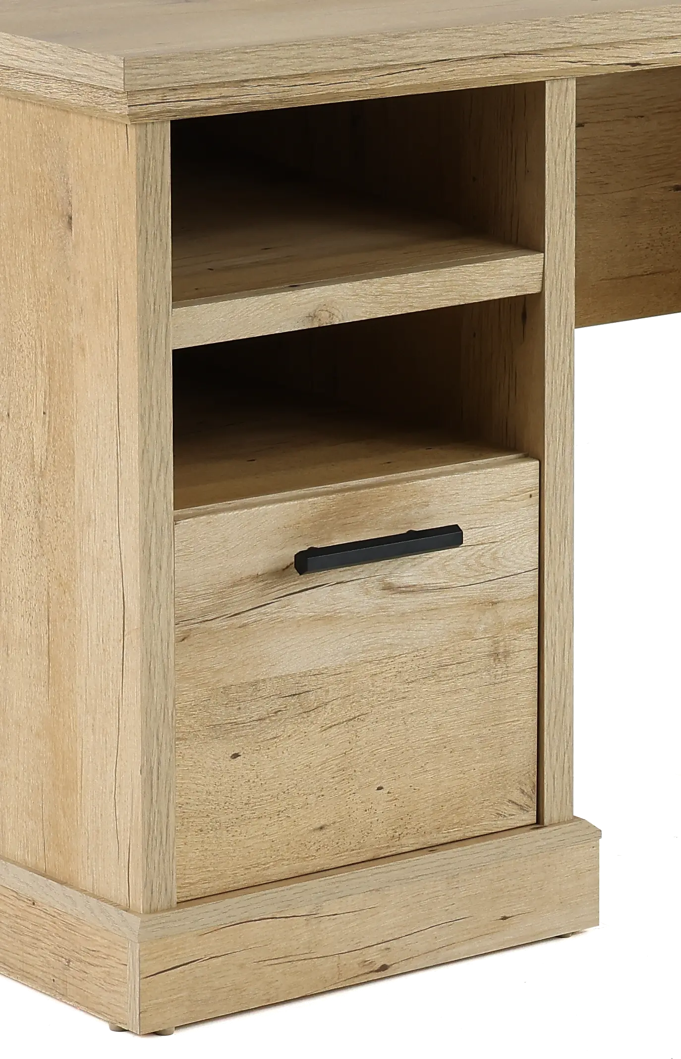 Aspen Post Prime Oak Computer Desk-5