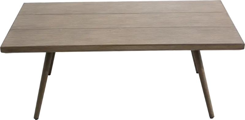 Drew & Jonathan Home Eton Mocha Brown Patio Coffee Table