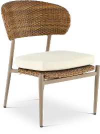 FG-SKVDCH Drew & Jonathan Home Skyview Brown Patio Dining Chair