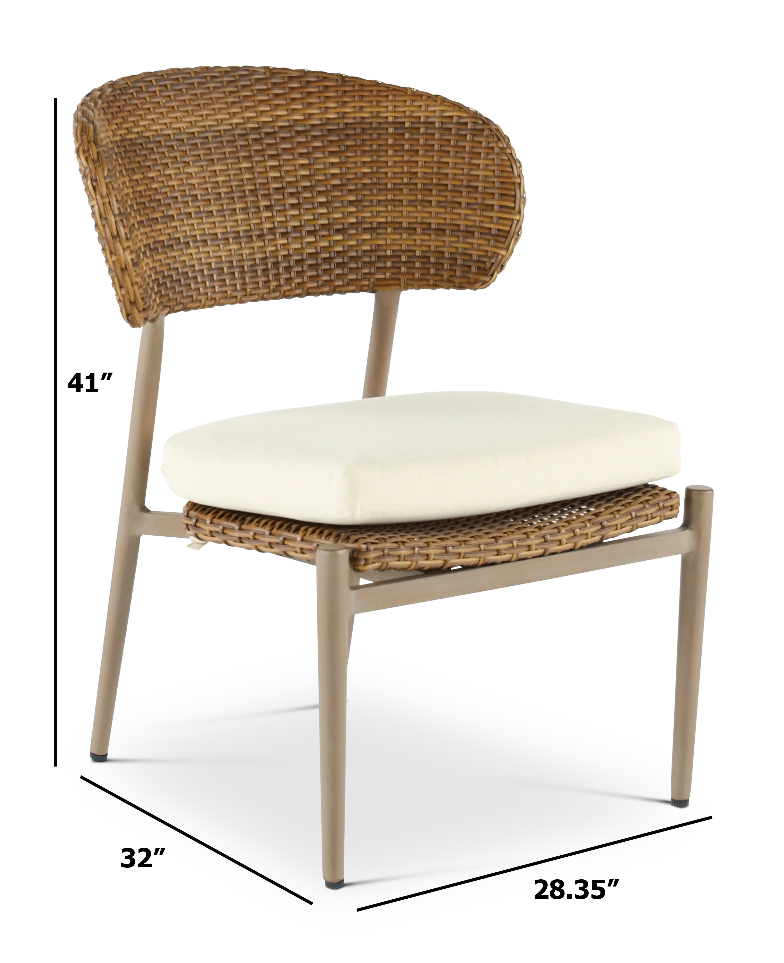 FG-SKVDCH Drew & Jonathan Home Skyview Brown Patio Dining Chair-3