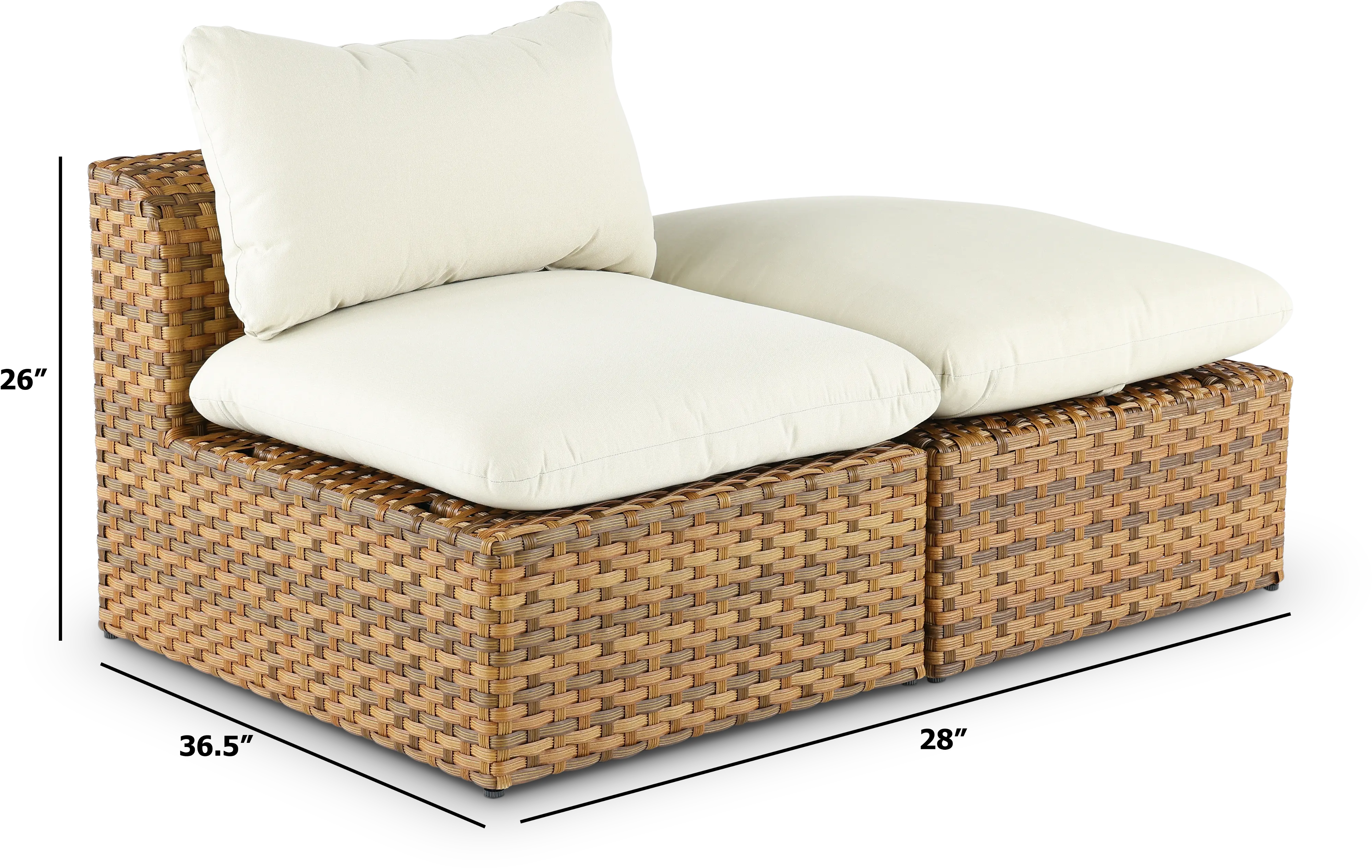 FG-SKV4PCSCT/ACH/OTT Drew & Jonathan Home Skyview Patio Armless Chair and Ottoman Set-9