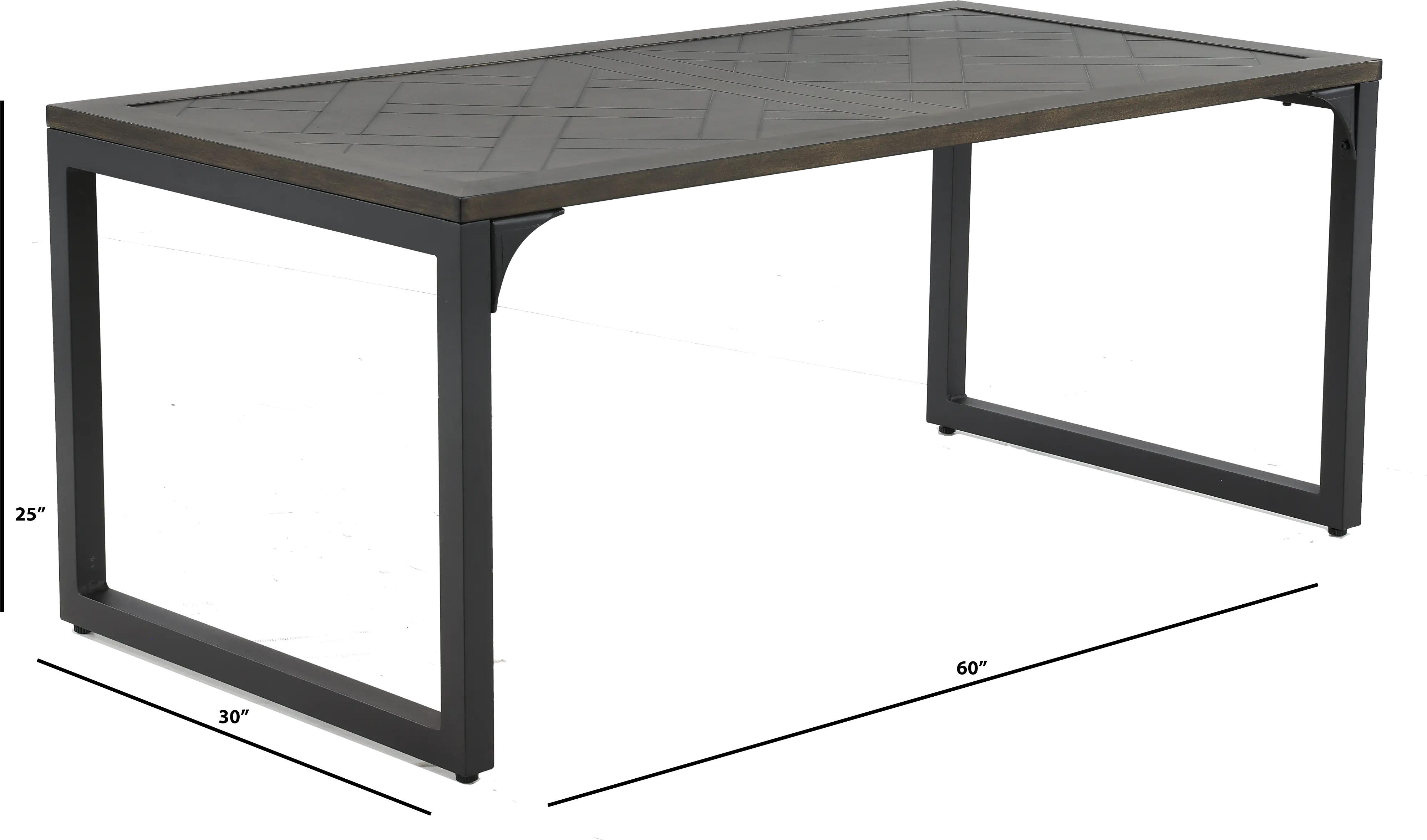 117CTN325SO15-AL Anesis Brown Patio Coffee Table-3