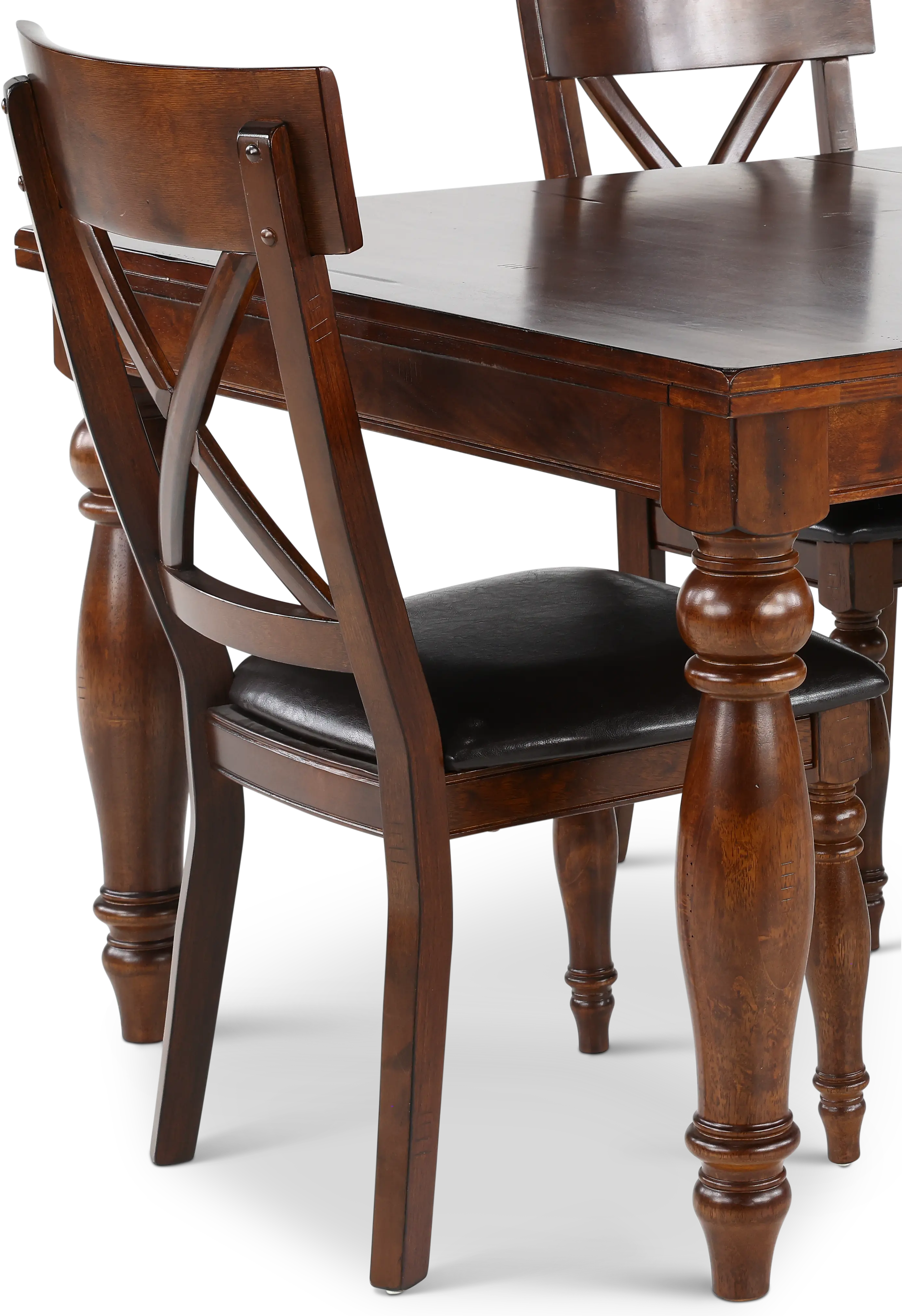 Kingston Brown 6 Piece Dining Set-6