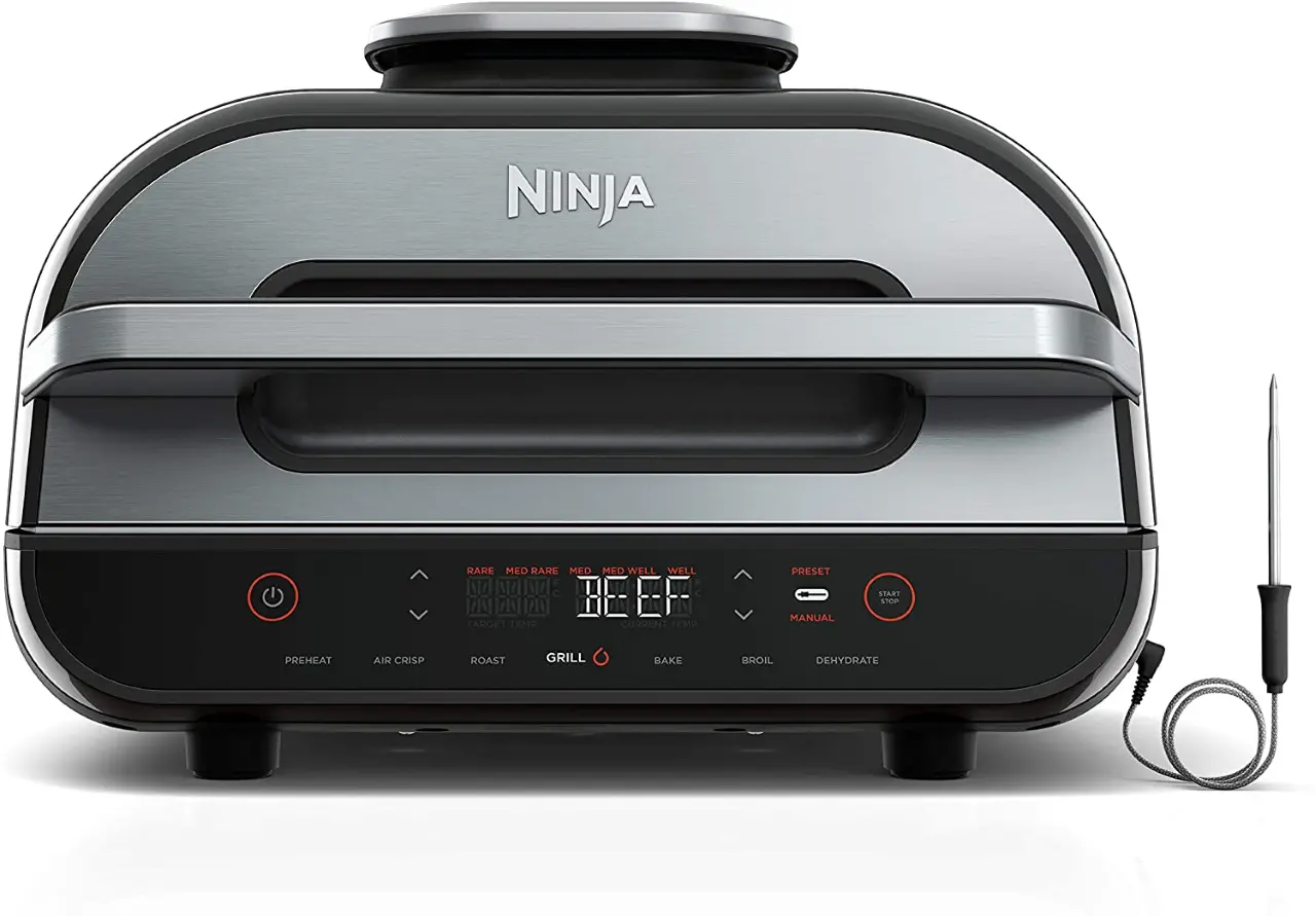 FG551 Ninja Foodi Indoor Grill with Thermometer-1