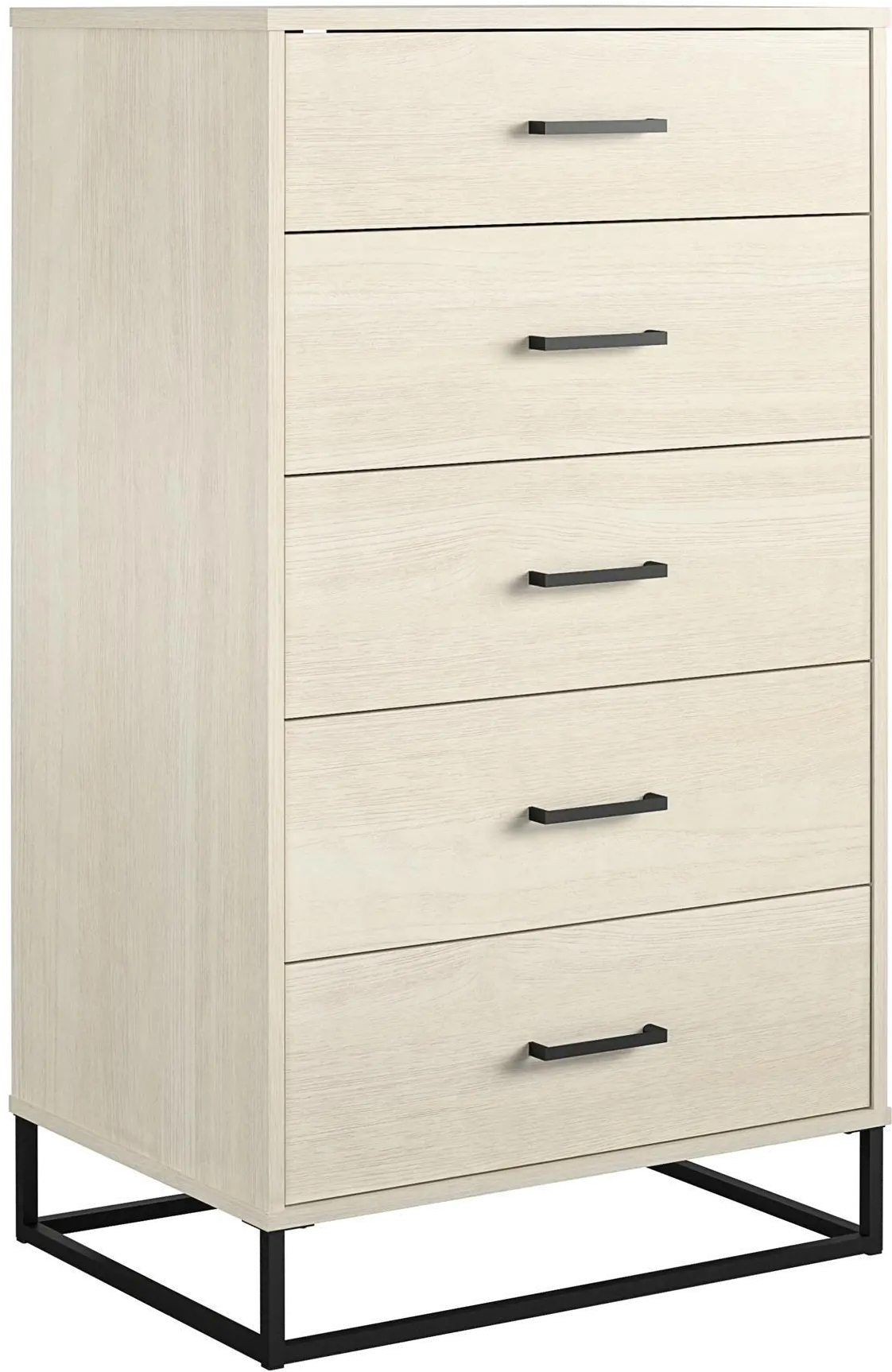 Kelly Transitional Ivory Oak 5-Drawer Dresser-5