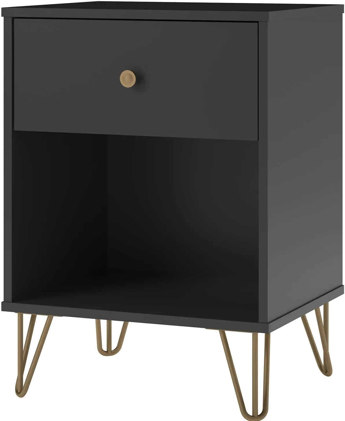 Owen Contemporary Black Nightstand-4