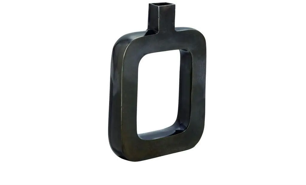 14  Aluminum Black Nickel Vase-1