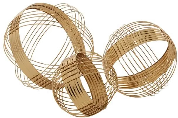 6  Gold Metal Sculpture-1