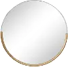 30 Inch Metal Round Wall Mirror