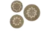 Seagrass 24 Inch Round Wall Art - Medium