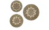Seagrass 20 Inch Round Wall Art - Small