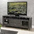 Hollywood Contemporary 70  Dark Grey TV Cabinet with Drawers