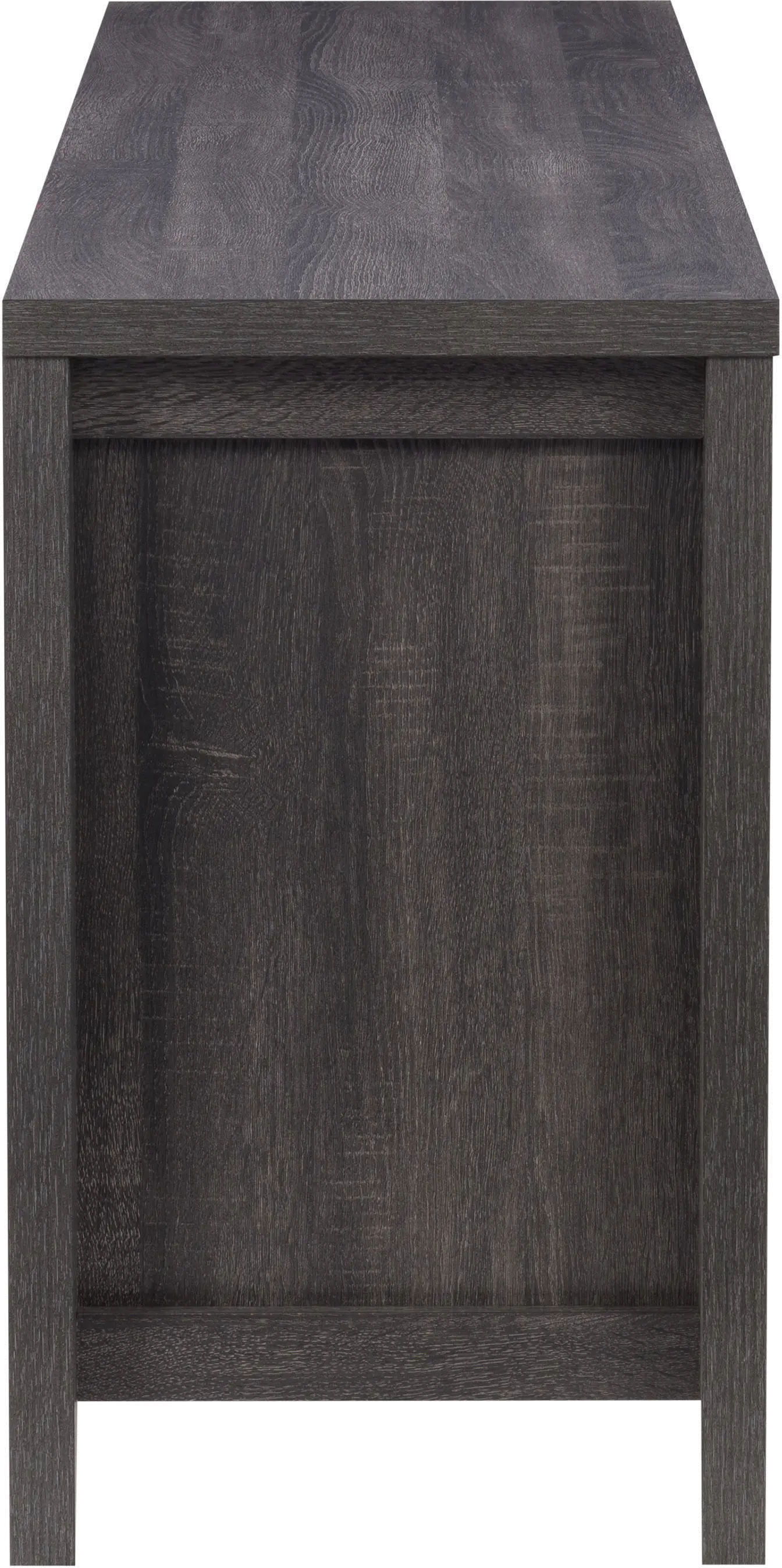 Hollywood Contemporary 70  Dark Grey TV Cabinet with Drawers-4