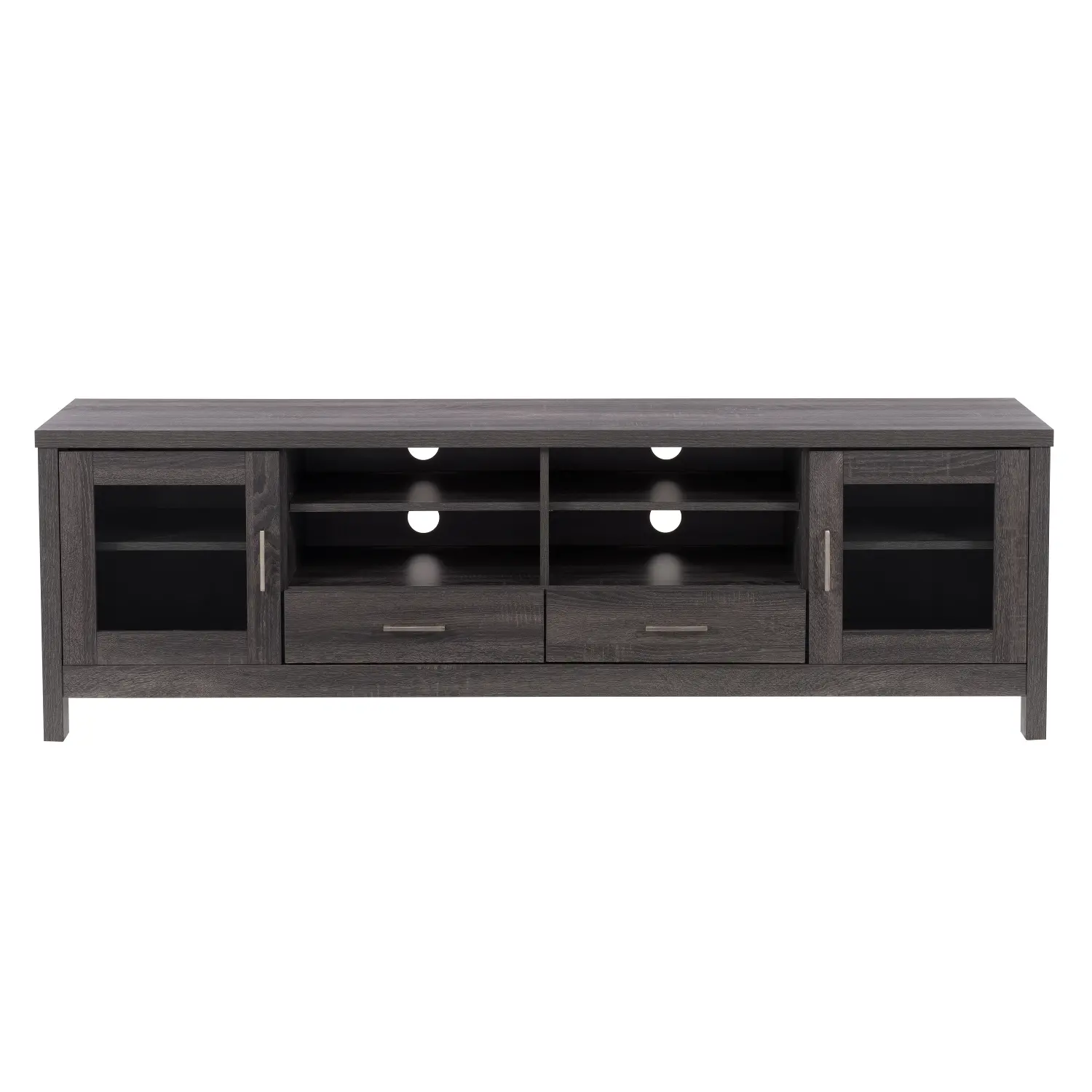 Hollywood Contemporary 71  Dark Grey TV Cabinet-1