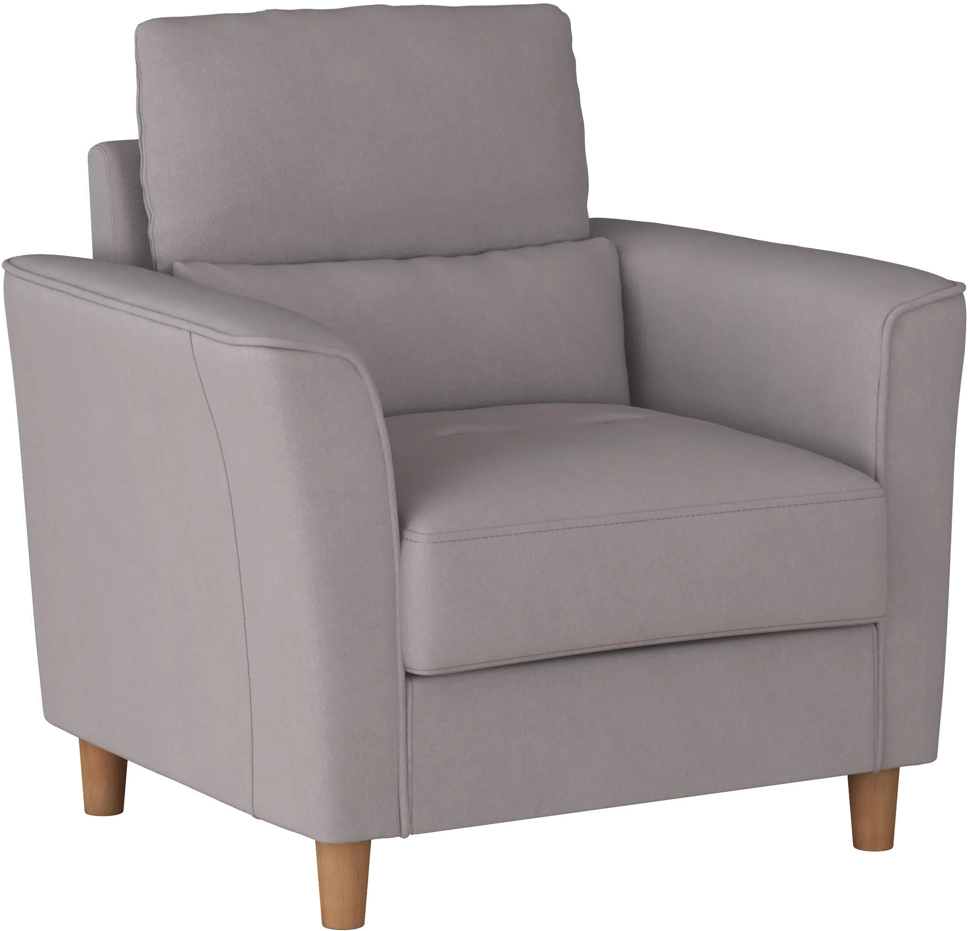 Georgia Light Gray Accent Chair-3