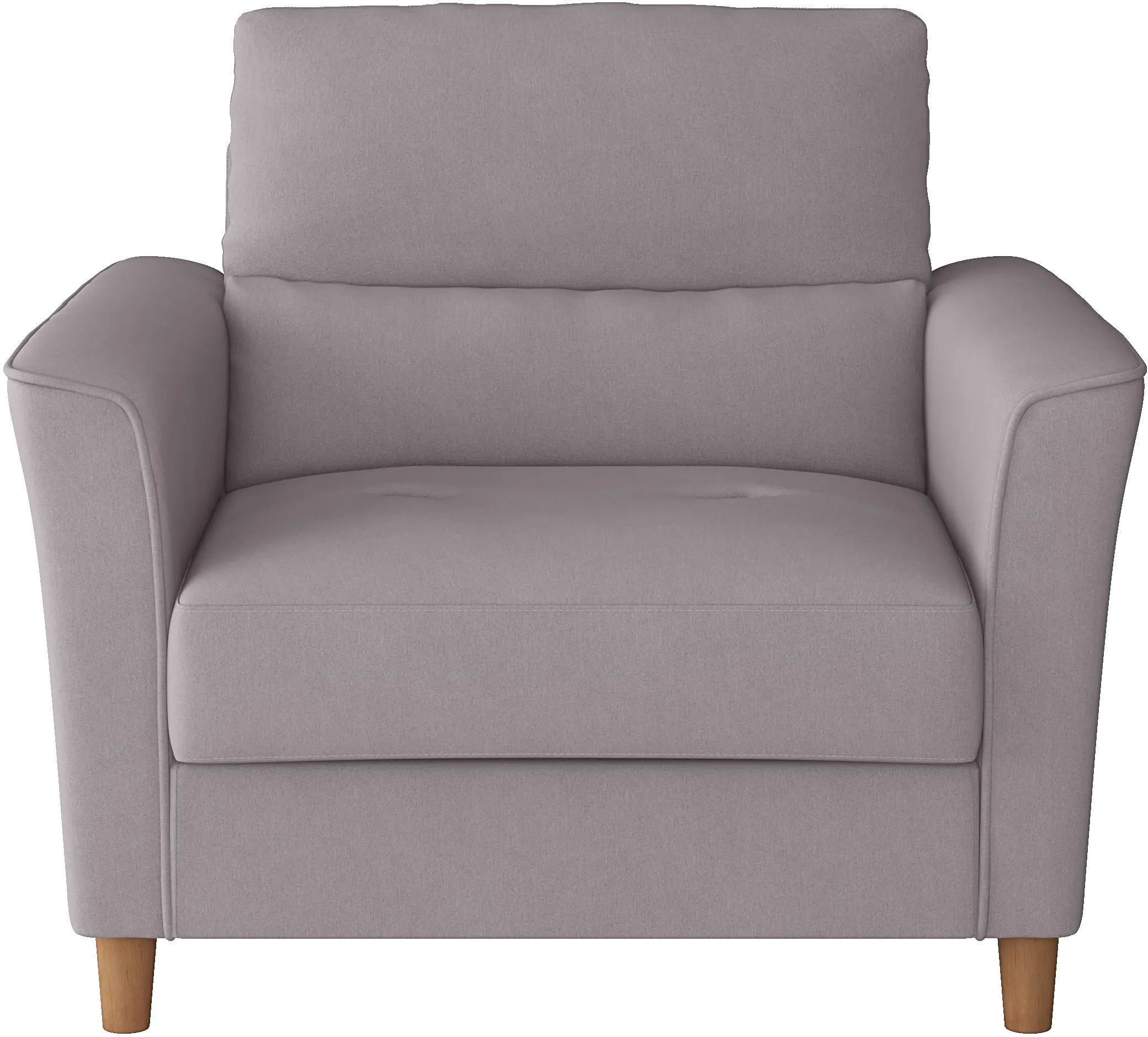 Georgia Light Gray Accent Chair and a Half-1