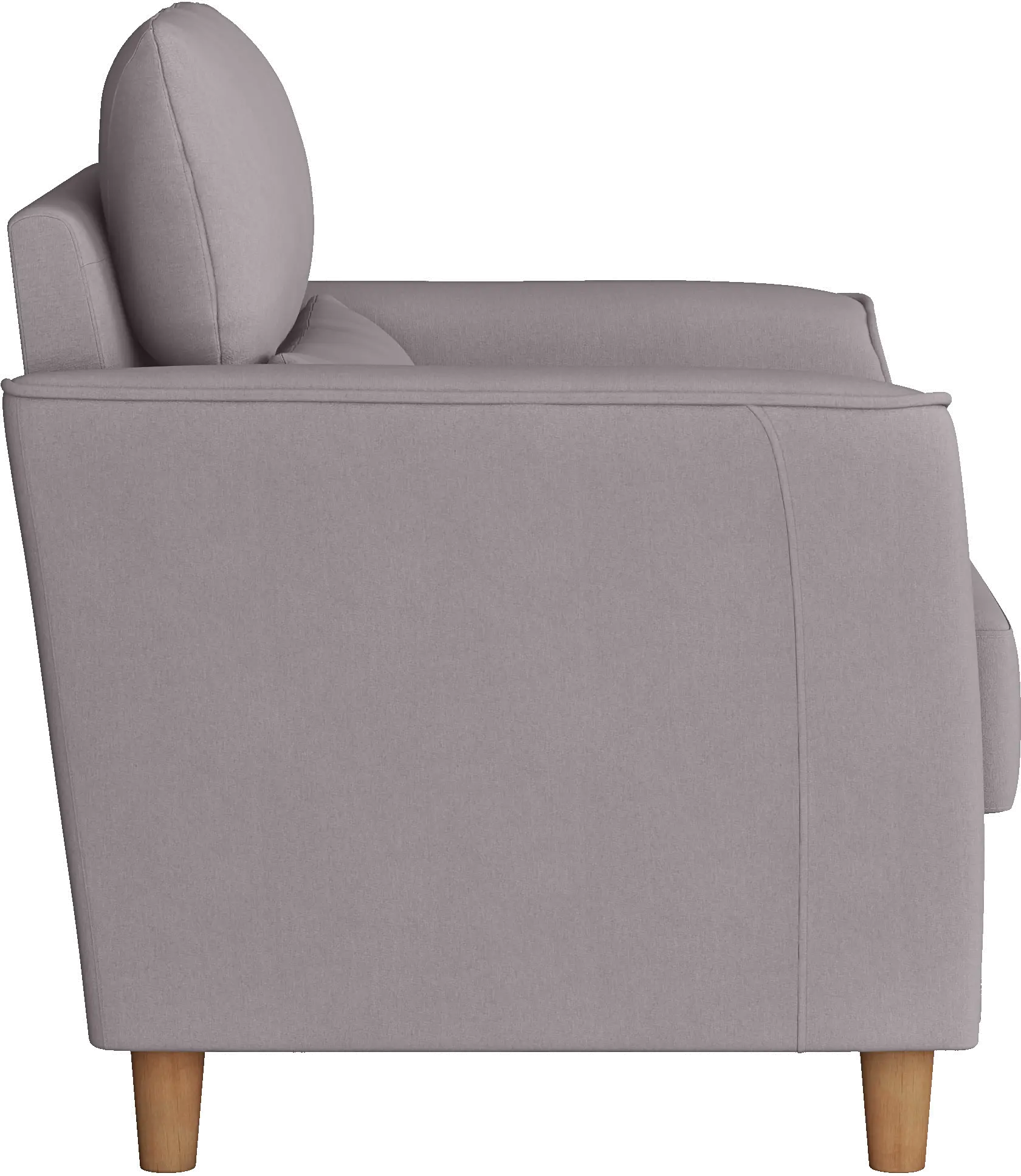 Georgia Light Gray Accent Chair and a Half-4