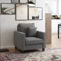 Georgia Gray Accent Chair