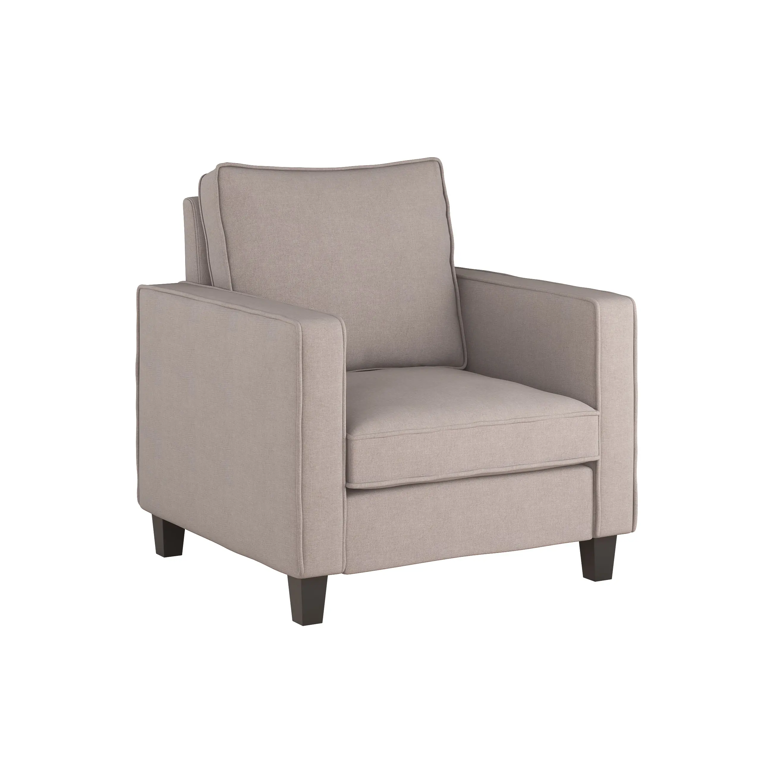 Georgia Taupe Accent Chair-3