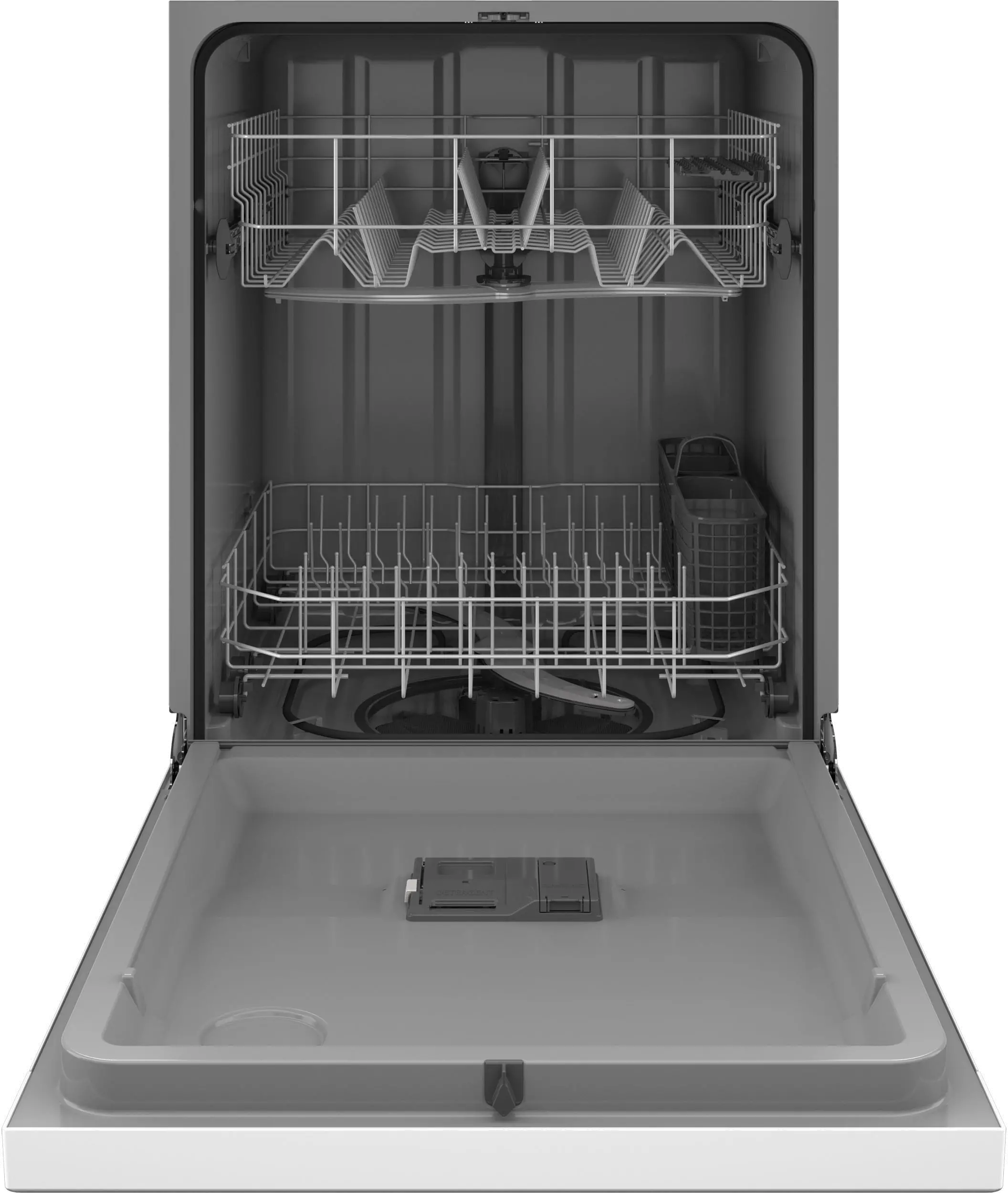 GDF535PGRWW GE Front Control Dishwasher - White-3