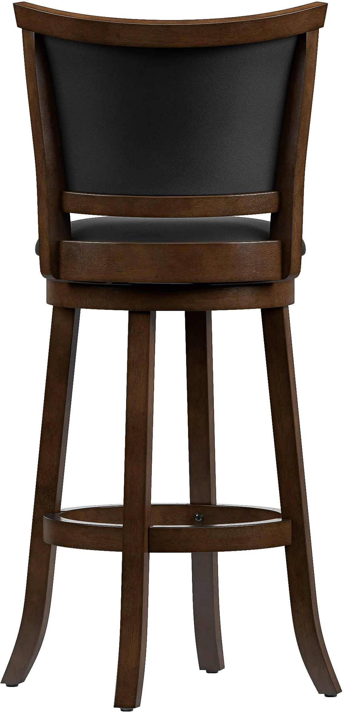 Woodgrove Black Swivel Bar Stool, Set of 2-6