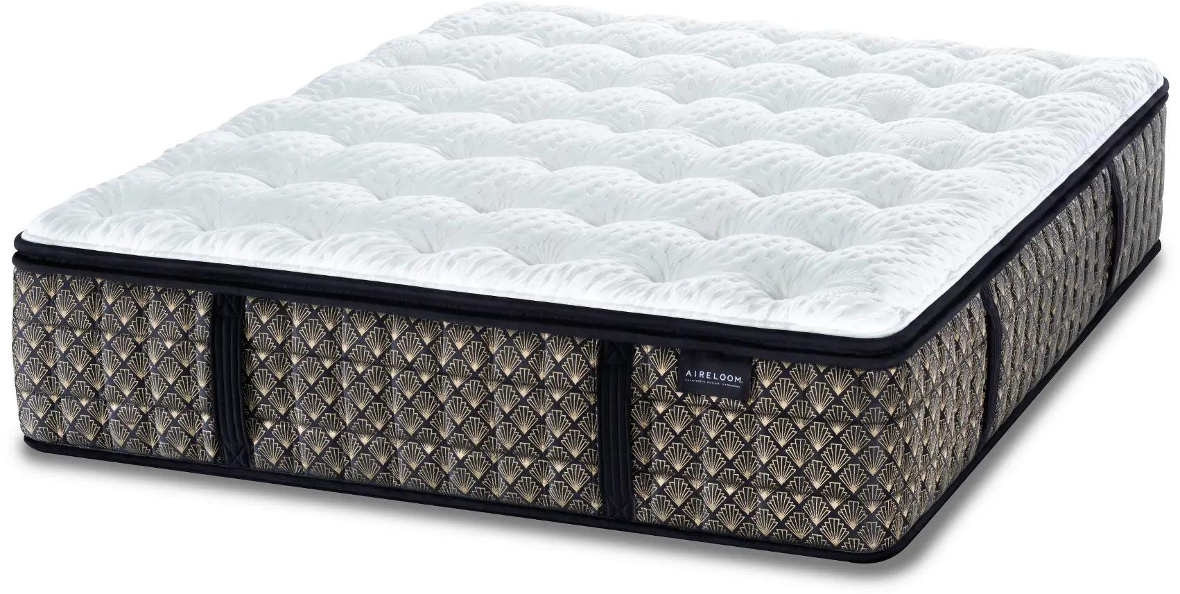 TXL-2PC-MONROE-PL Aireloom Night Stars Monroe Plush Luxetop Split King Mattress-1