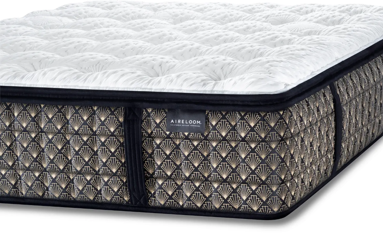 TXL-2PC-MONROE-PL Aireloom Night Stars Monroe Plush Luxetop Split King Mattress-3
