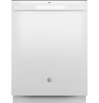 GDT550PGRWW GE Top Control Dishwasher - White