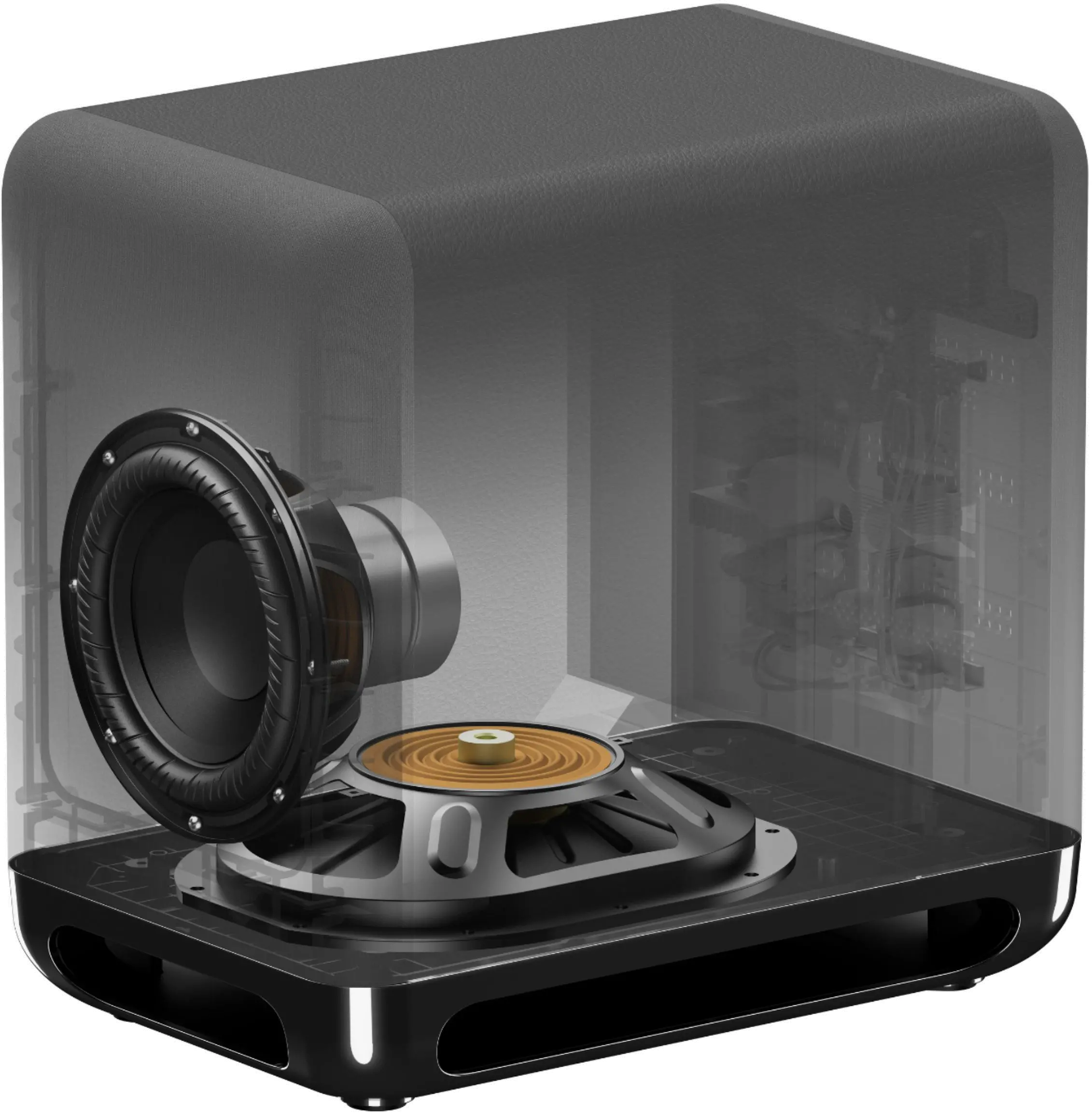 SASW5 Sony Wireless Subwoofer - Black-3