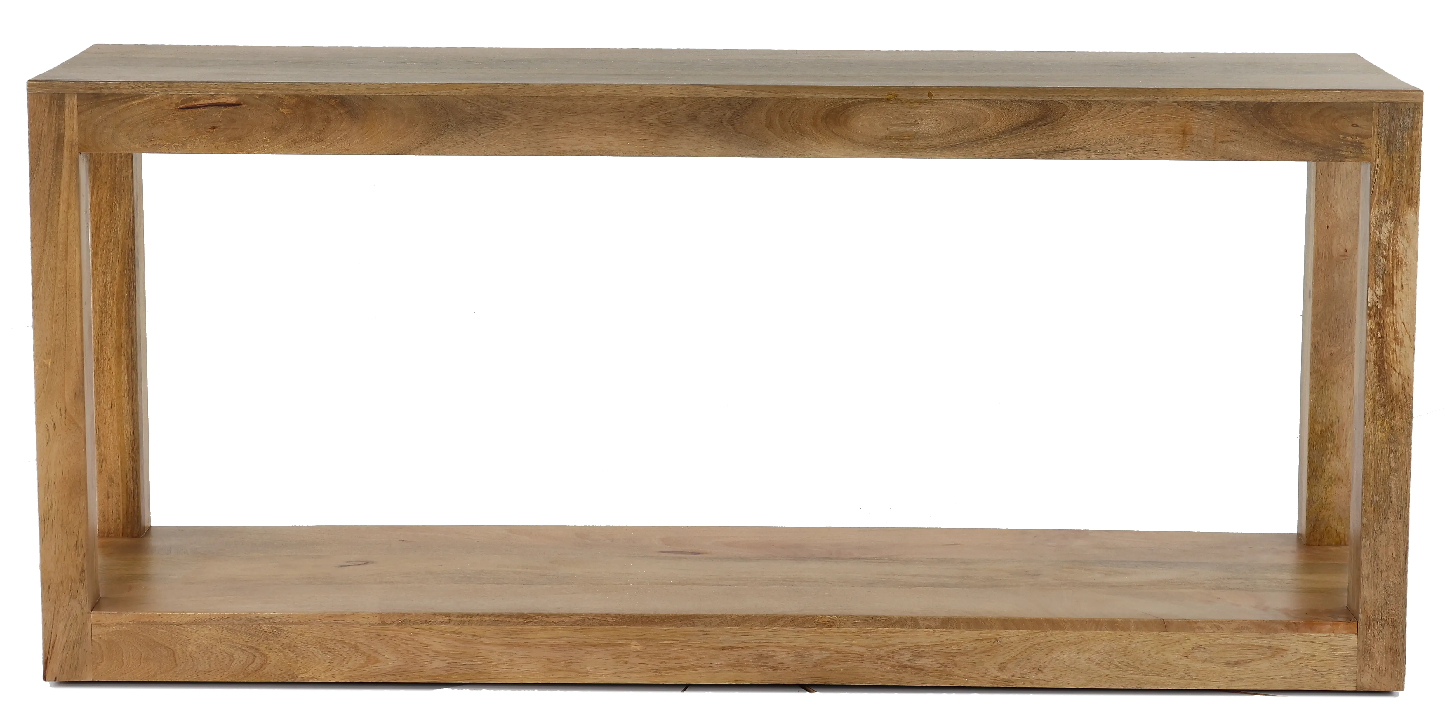 Maya Brown Console Table-4