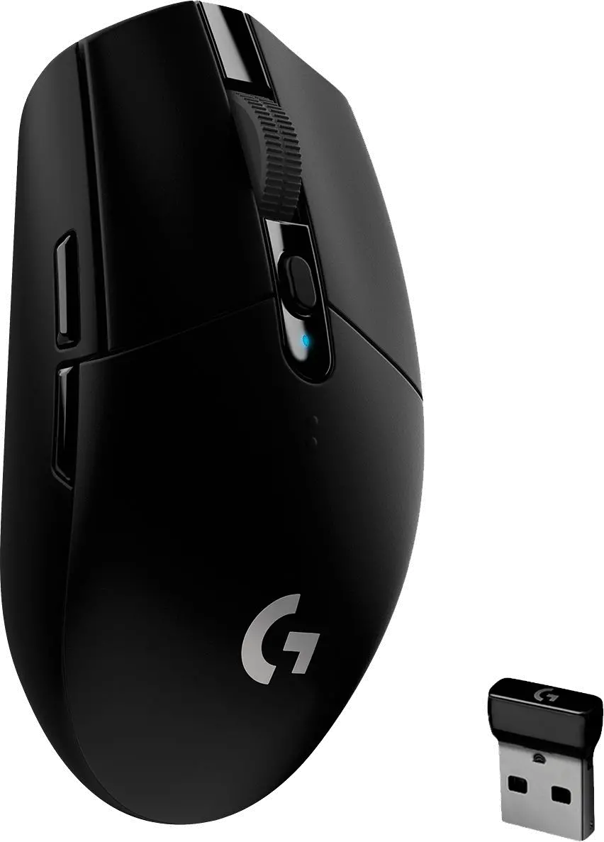 Logitech Black G305 Lightspeed Wireless Mouse-1