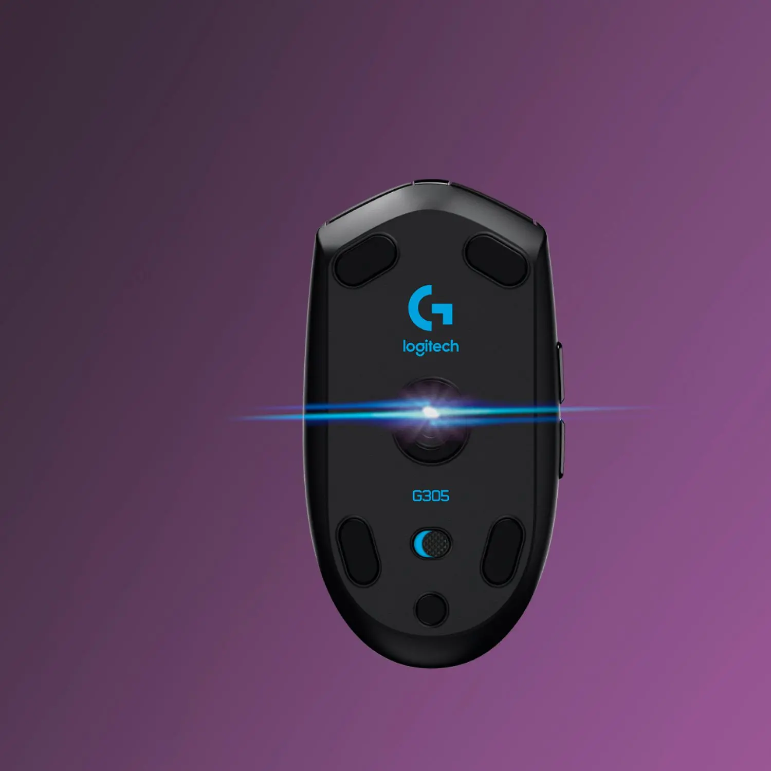 Logitech Black G305 Lightspeed Wireless Mouse-3