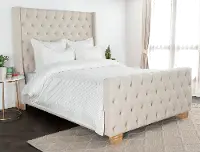 Karina Ivory Gray 3 Piece Queen Duvet Set