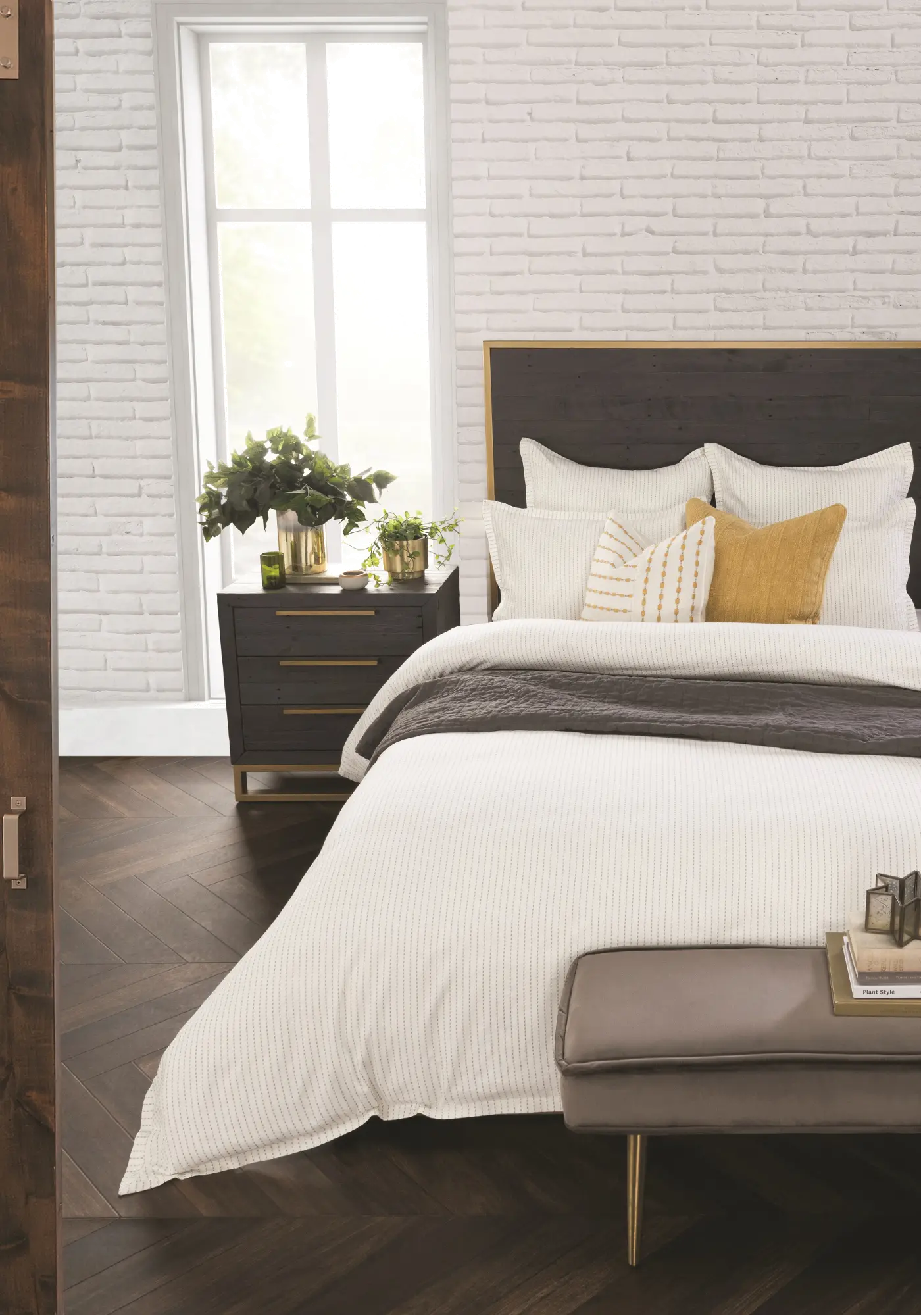 Karina Ivory Gray 3 Piece Queen Duvet Set-3