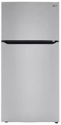 LRTLS2403S LG 23.8 cu ft Top Freezer Refrigerator - 33 W Stainless Steel