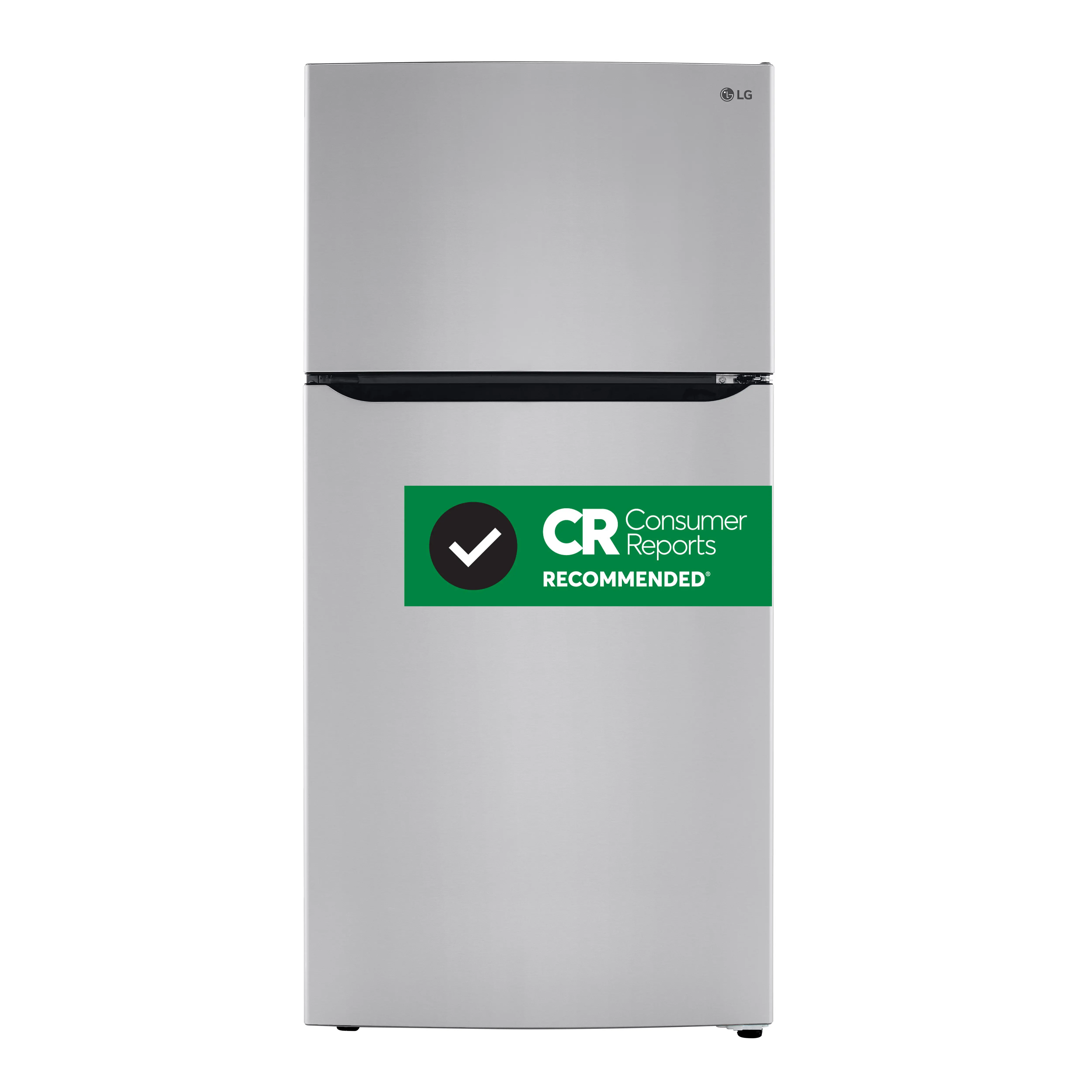 LRTLS2403S LG 23.8 cu ft Top Freezer Refrigerator - 33 W Stainless Steel-2