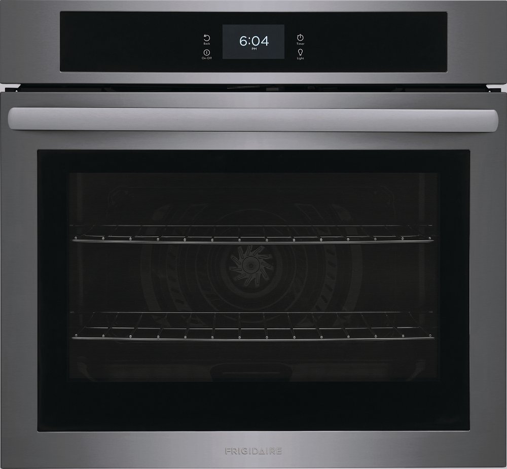 Frigidaire 5.3 cu ft Single Wall Oven - Black Stainless Steel 30 Inch