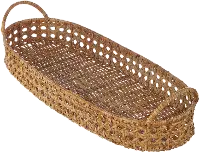 Oval Natural Woven Tray
