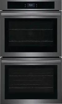 FCWD3027AD Frigidaire 10.6 cu ft Double Wall Oven - Black Stainless Steel 30 Inch