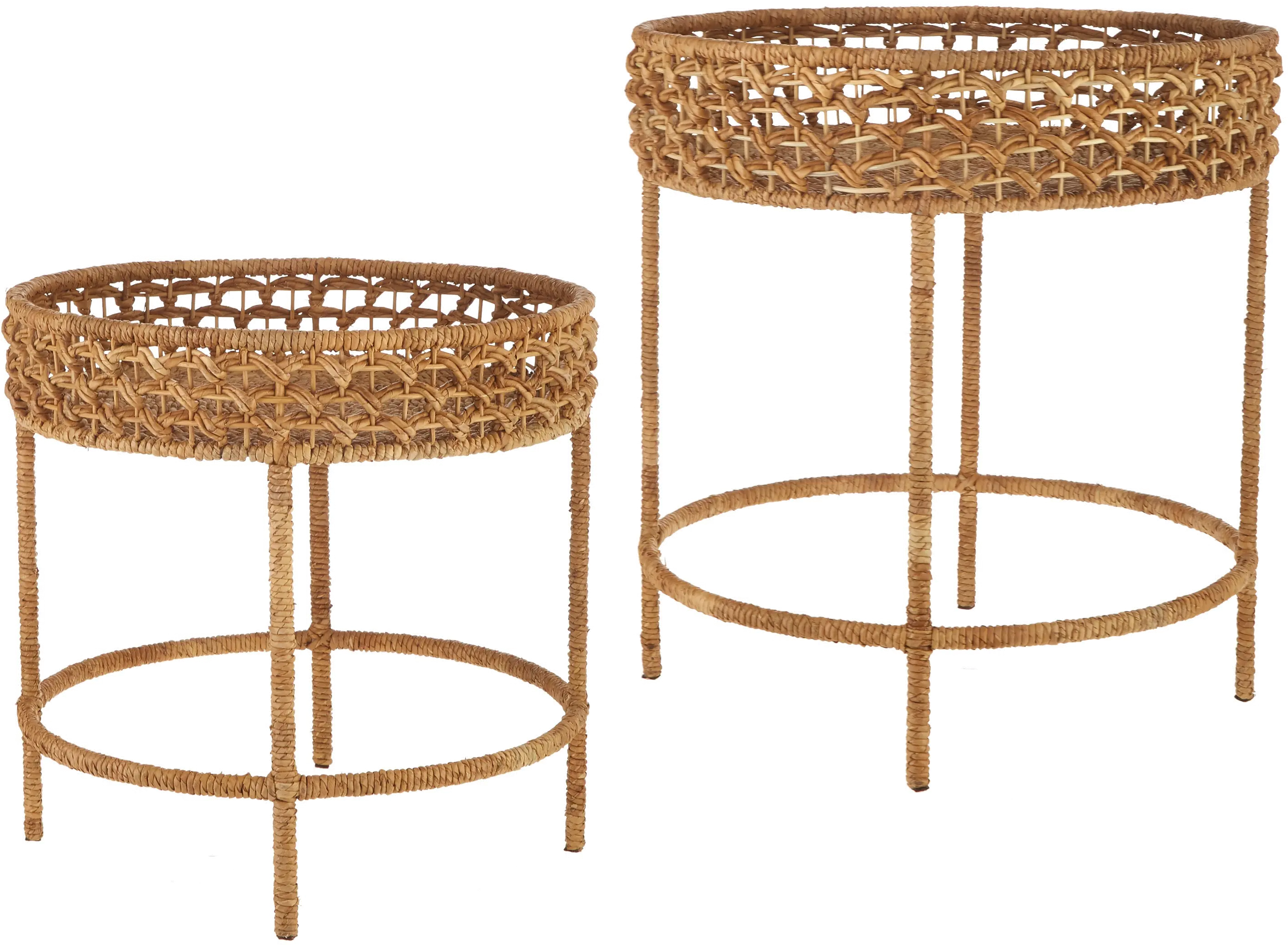 Woven Accent Tables-1