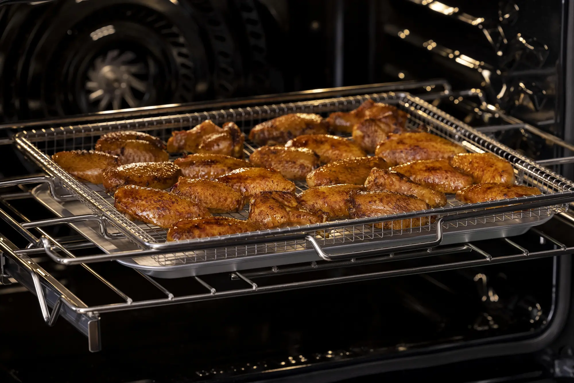 GCWS2767AD Frigidaire Gallery 3.8 cu ft Single Wall Oven - Black Stainless Steel 27 Inch-6