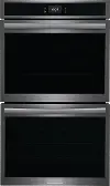GCWD3067AD Frigidaire Gallery 10.6 cu ft Double Wall Oven - Black Stainless Steel 30 Inch
